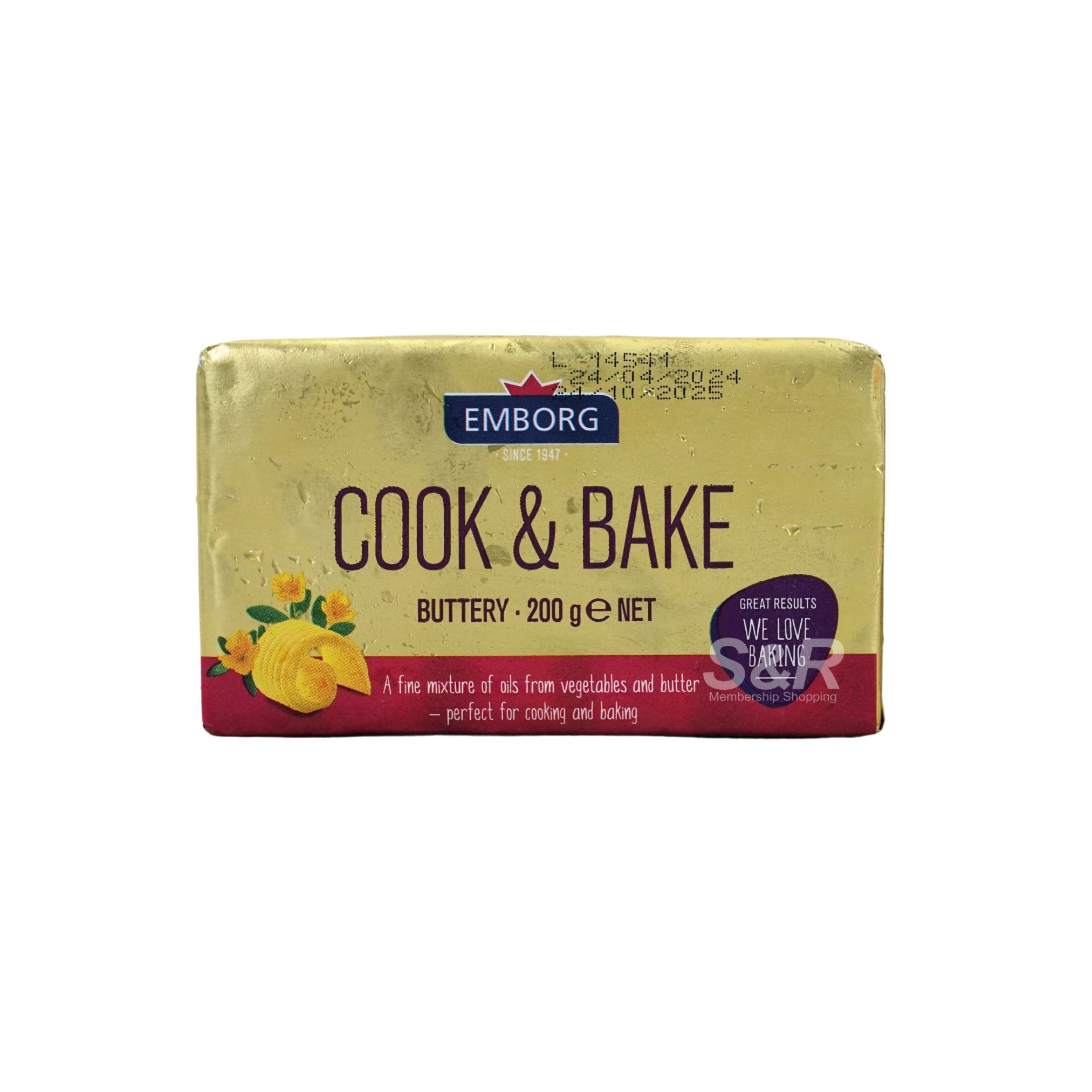 Emborg Cook & Bake Buttery 200g